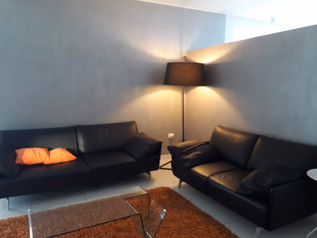 Camera di Villa Imago con arredi curati